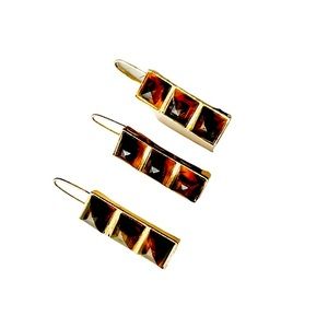 Hair clips, bundle of 3 barrettes